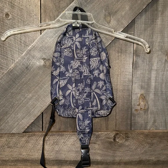 Herschel Supply Company Blue Tropical Print Sling Bag - Picture 4 of 7